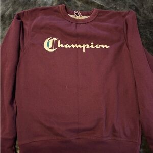 Champion unisex purple Crewneck sweatshirt